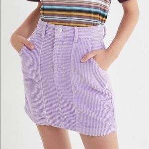 UO BDG Corduroy Utility Mini Skirt - NWOT